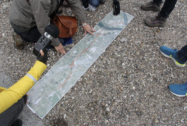 a"Utidig Vækst", outdoor art walk (2022), foto;  Alex Jönsson