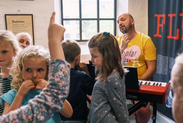 Workshop: Skriv med PopFar, Kulturmødet 2024. Foto af Claire Chevalley